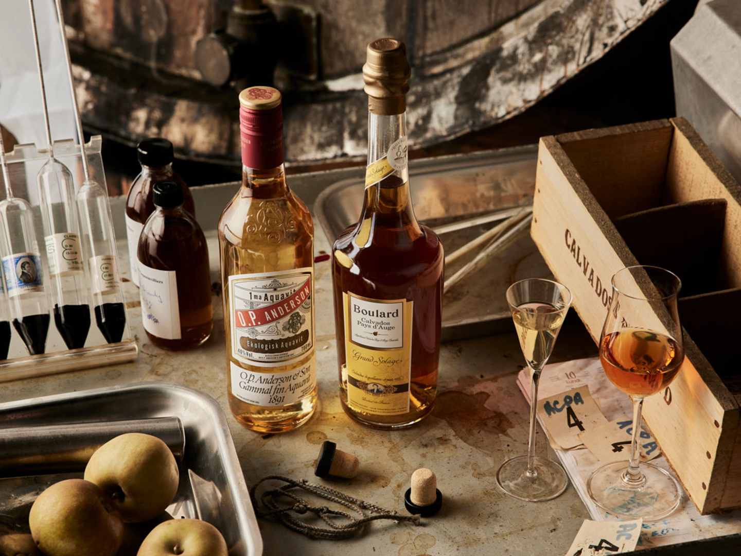 En svensk akvavit i Calvados.