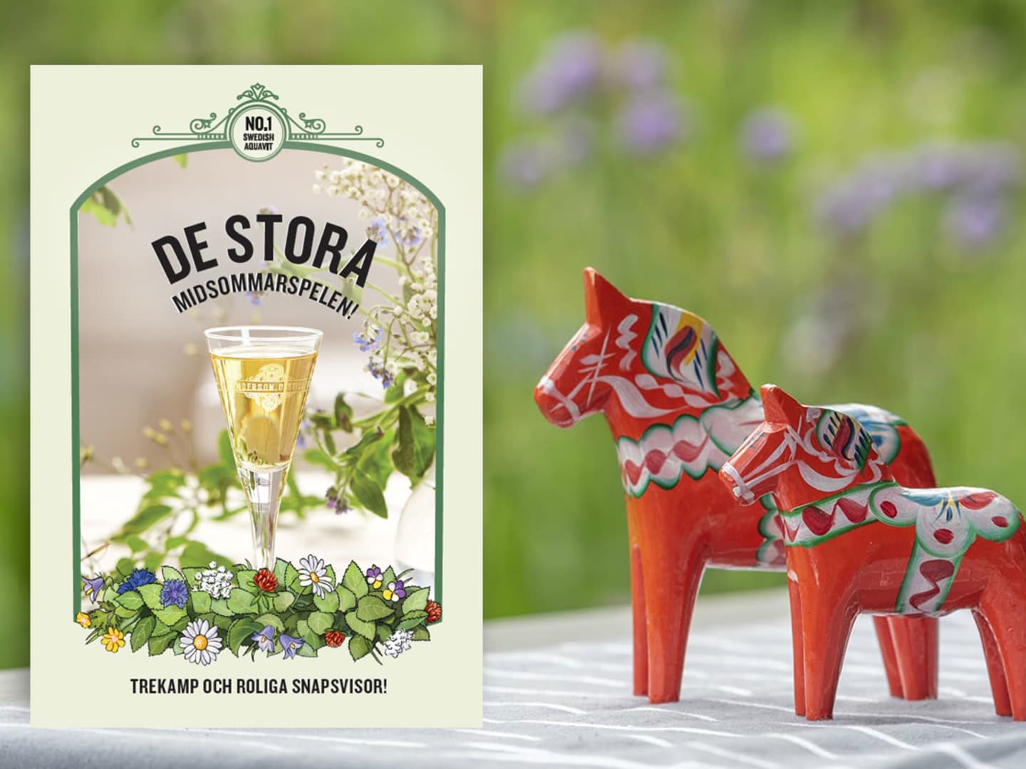 Snapsvisor sånghäfte till midsommar