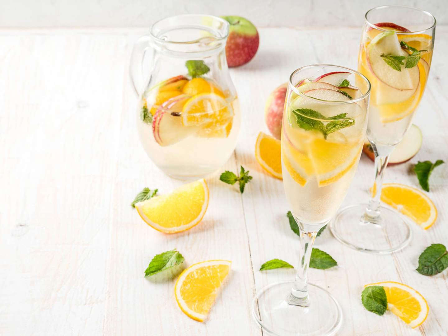 Midsommarbål med smak av mynta och äpple