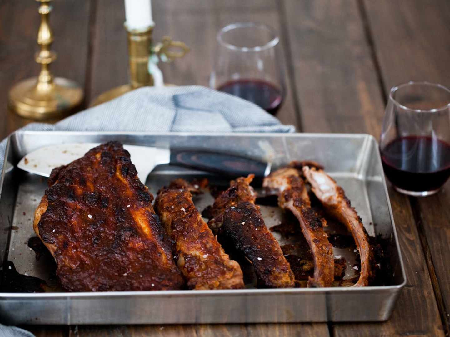 Revbensspjäll på vildsvin