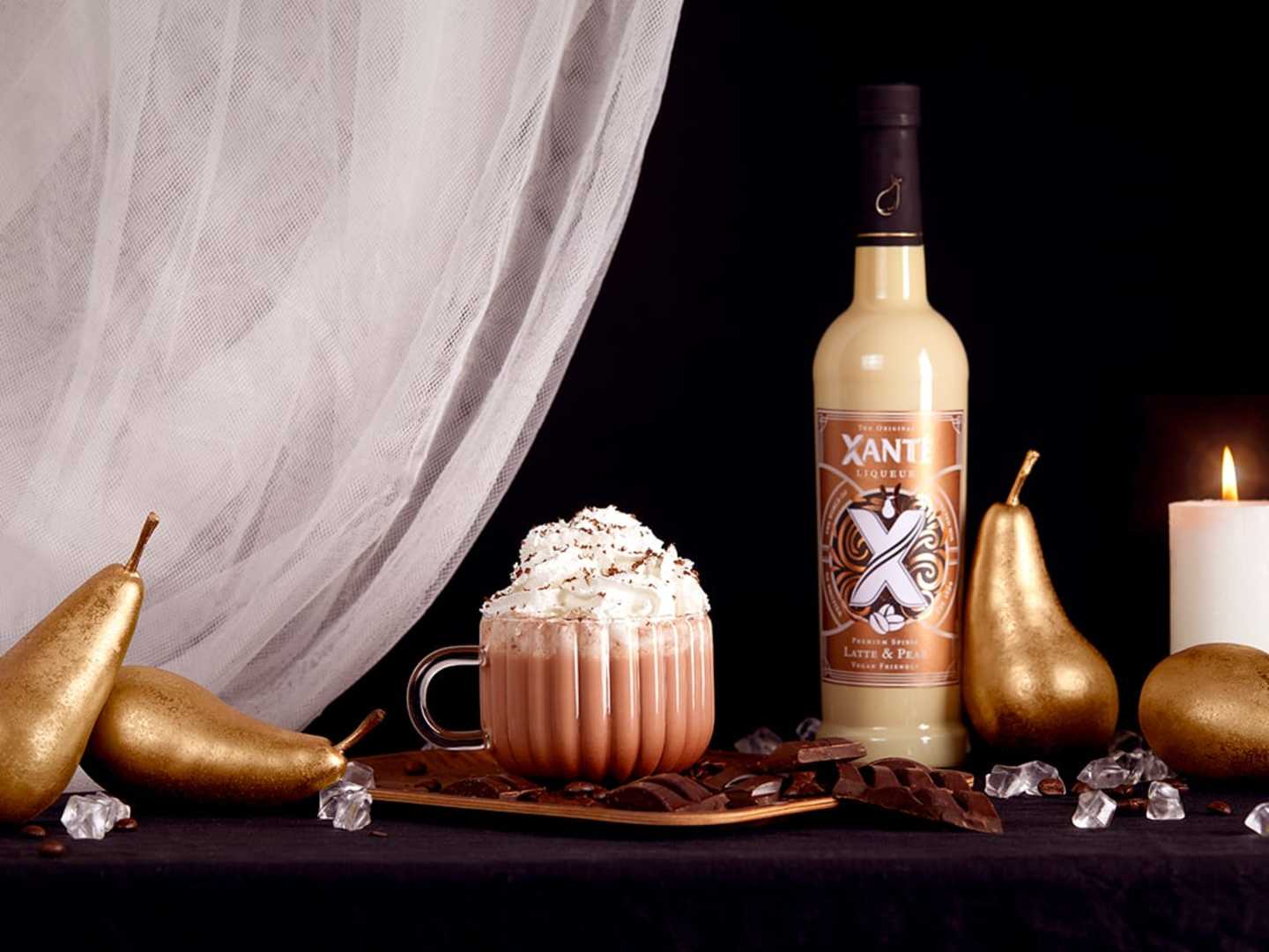 Xanté Hot Chocolate med Xanté Latte & Pear