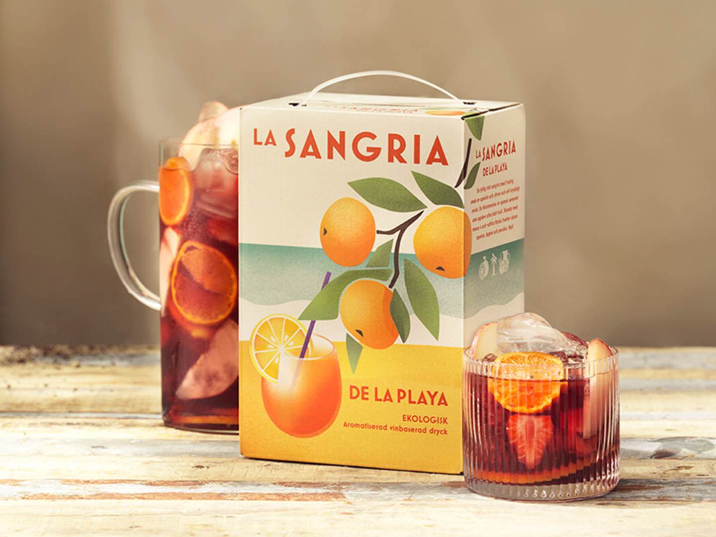 La Sangria de la Playa - sommar på en box | folk o folk