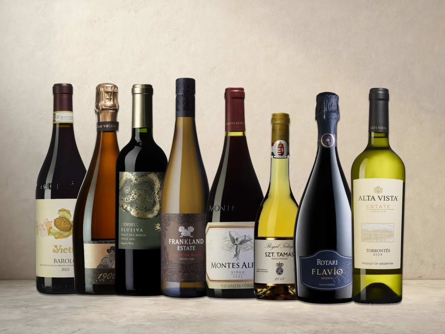 8 viner som lyser upp i vintermörkret.