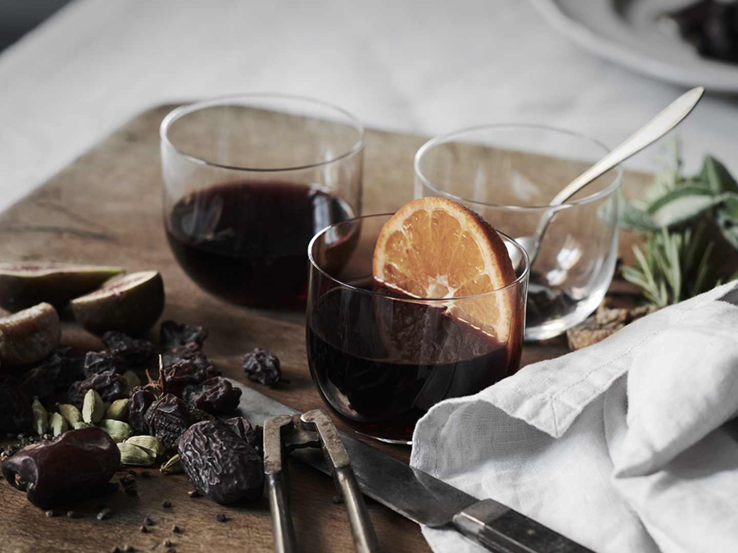 Blossa drink in a glass