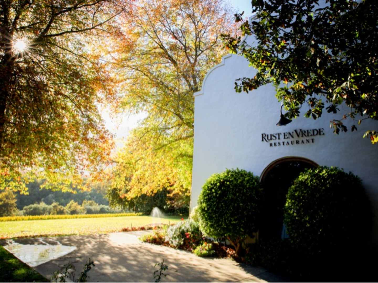 Rust en Vrede vingård