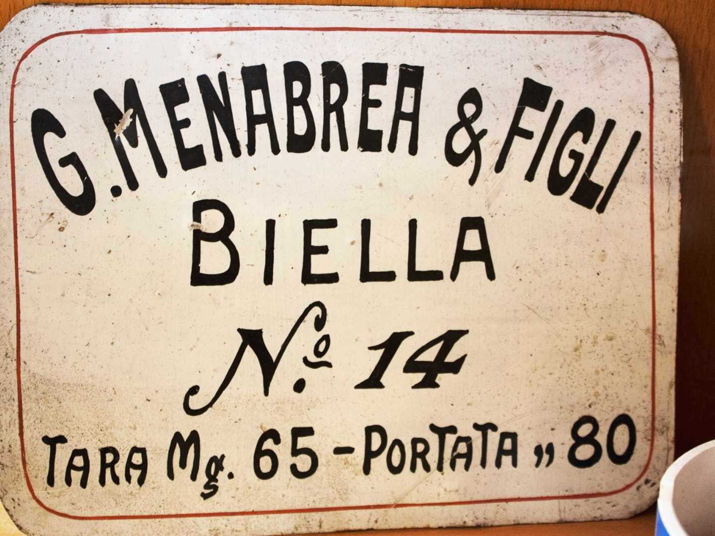 Birra Menabrea -laatikko