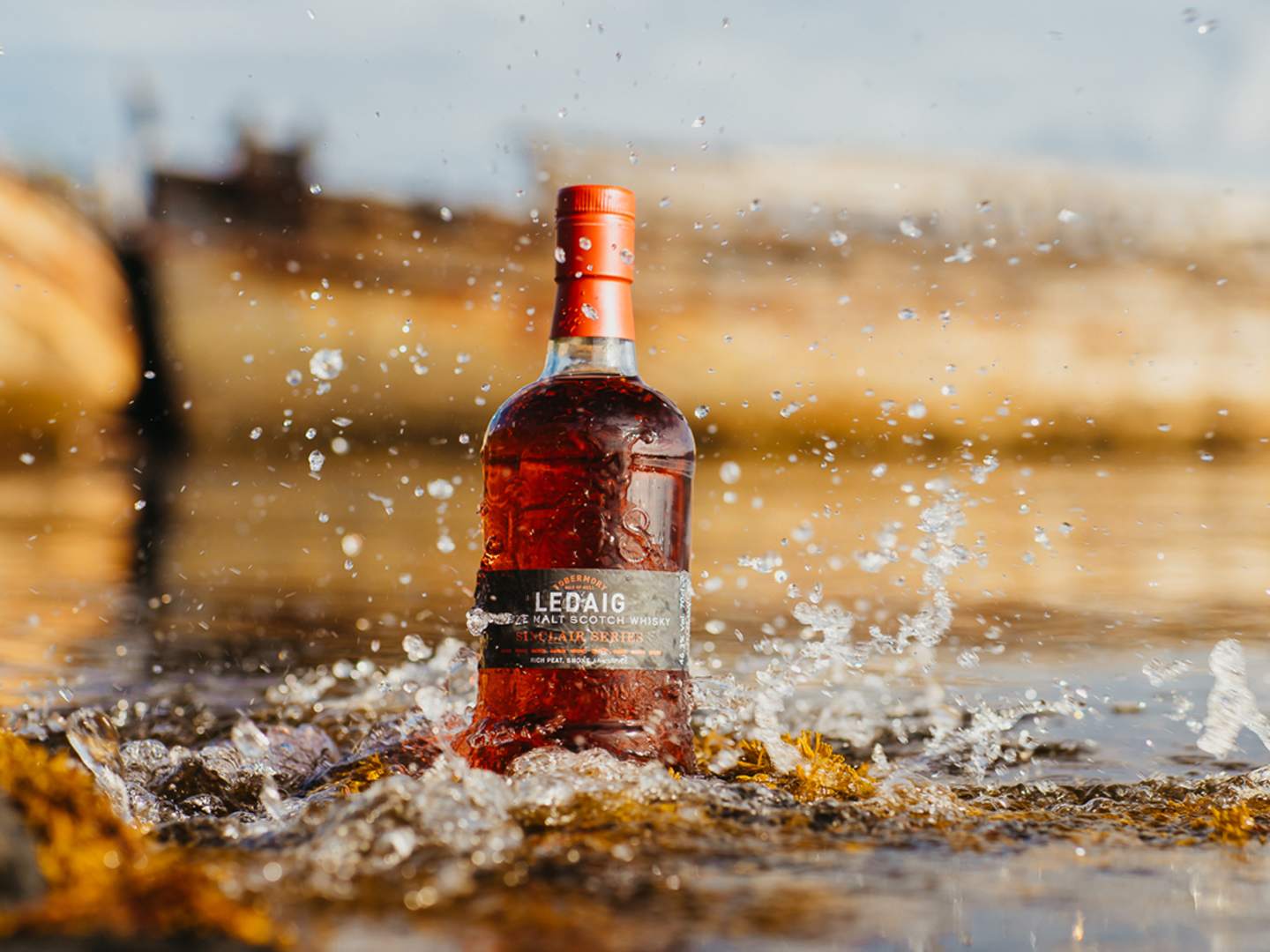  Ledaig Sinclair Series Rioja Cask Finish i vatten
