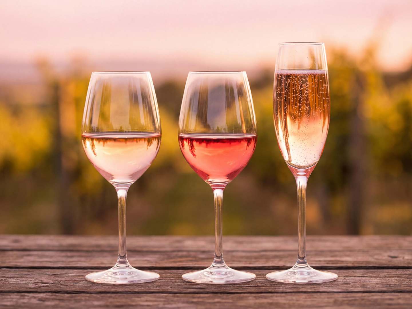 3 olika roséviner, bäst i test.