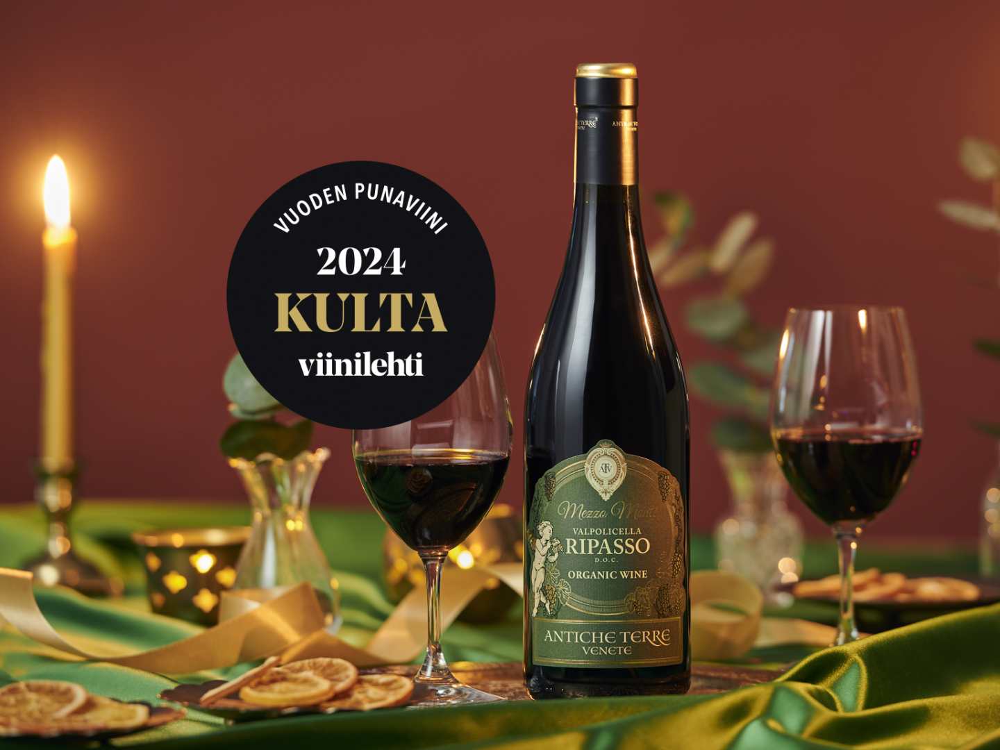 Antiche Terre Ripasso Vuoden Punaviini 2024