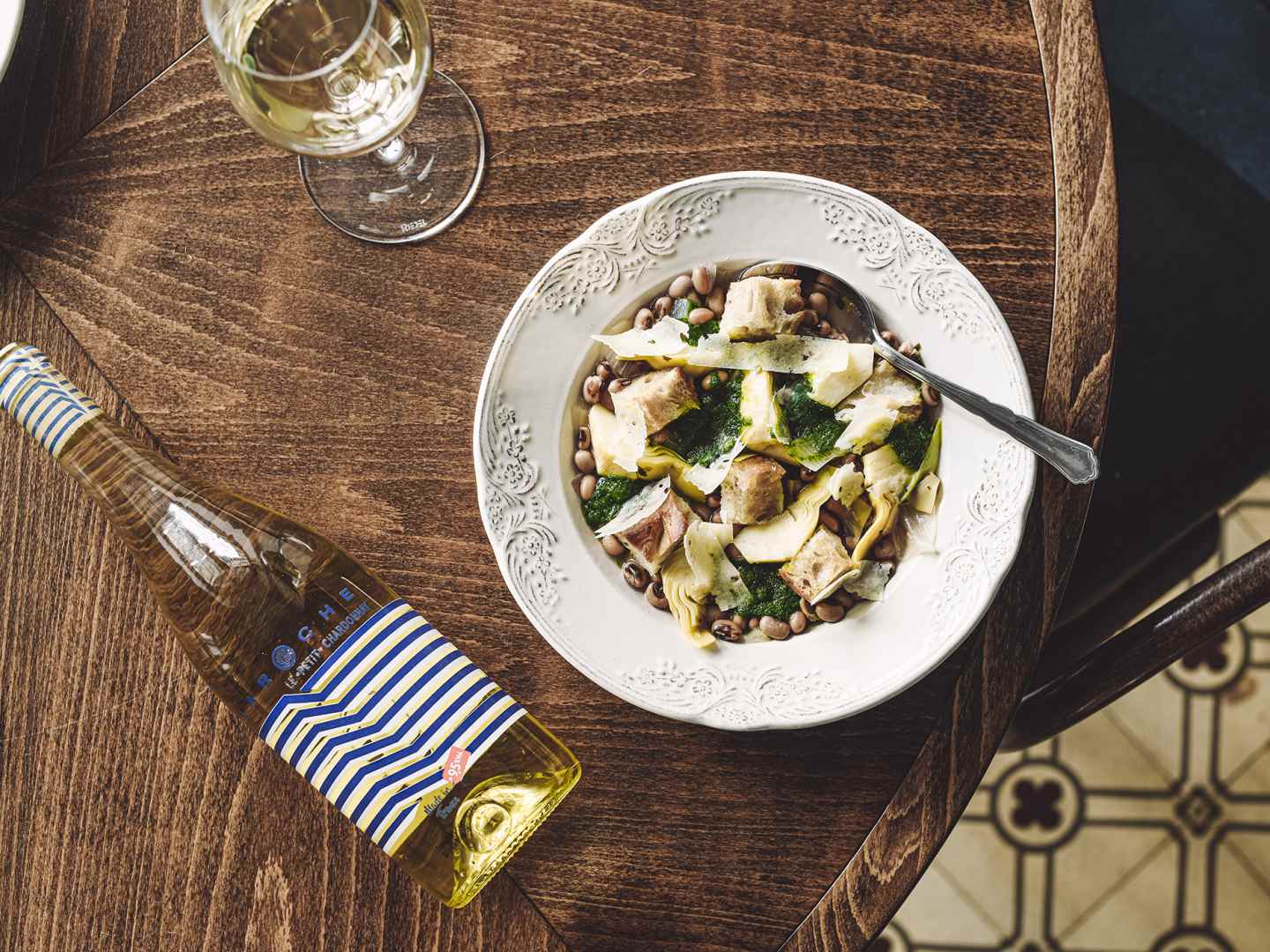 Artisokka-valkopapu cassoulet ja pistoua Ina Niiniketo