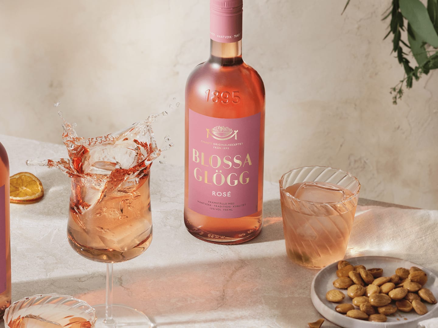 Blossa Rosé glögipullo