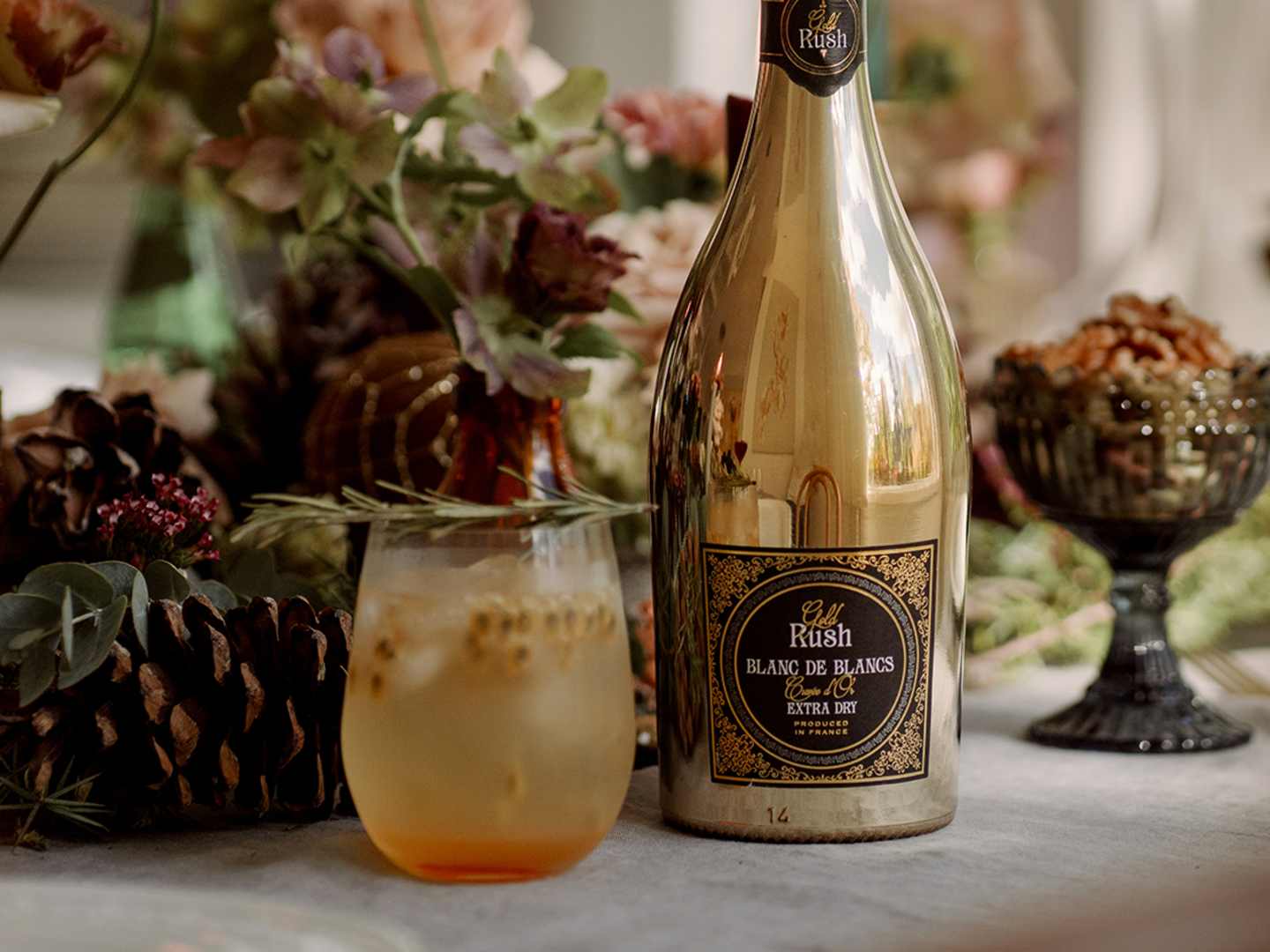 Gold Rush Passion kuohuviinidrinkki