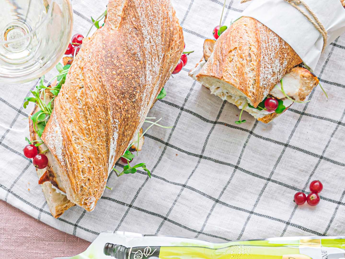 Kana-vuohenjuustoleipä