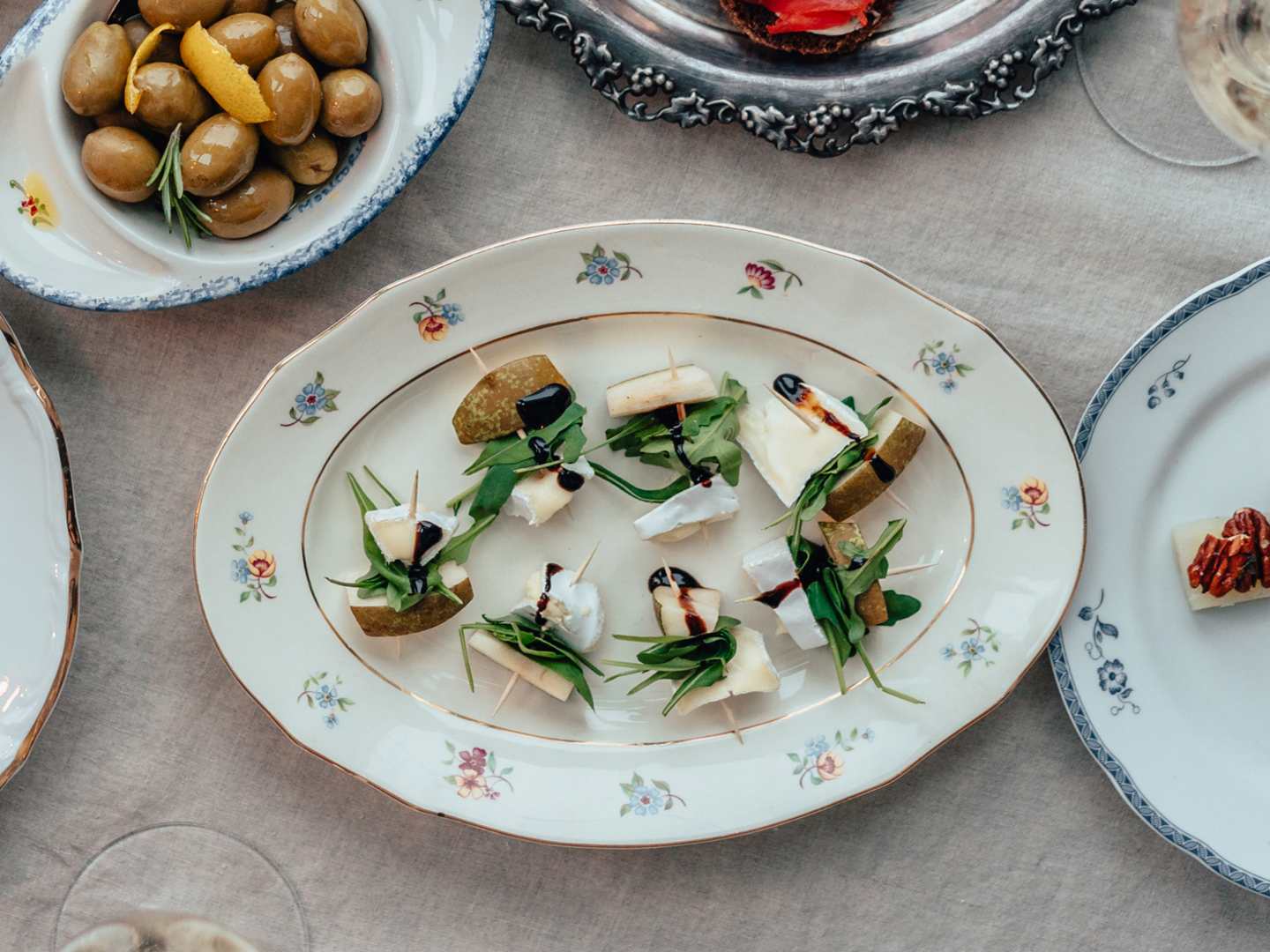 Päärynää ja Brie-juustoa 