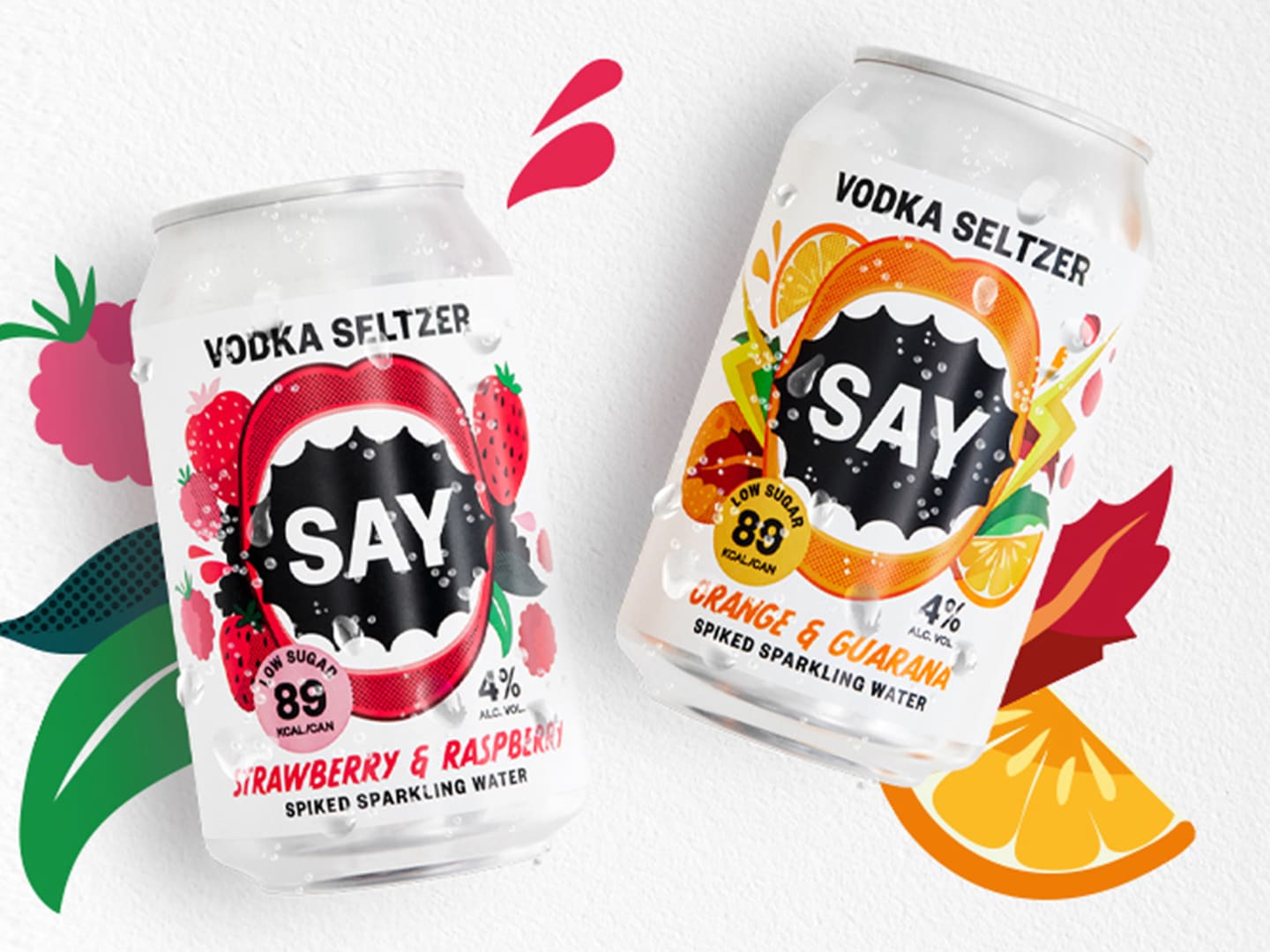 Say hard seltzer juomat