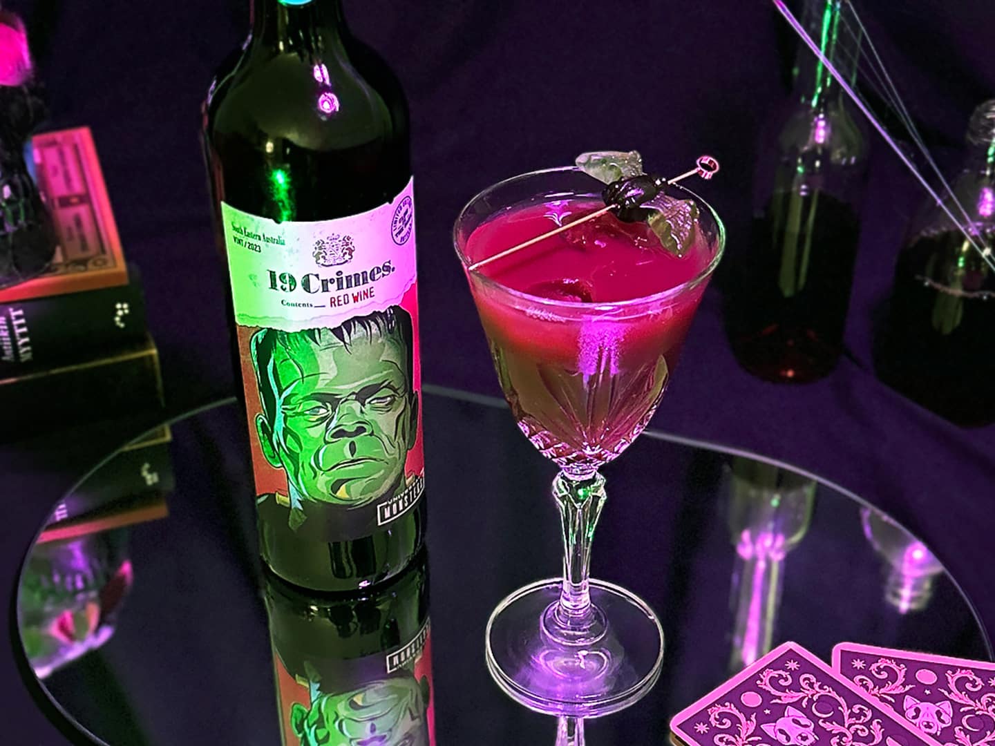 Spooky Sangri-boooo Halloween drinkki