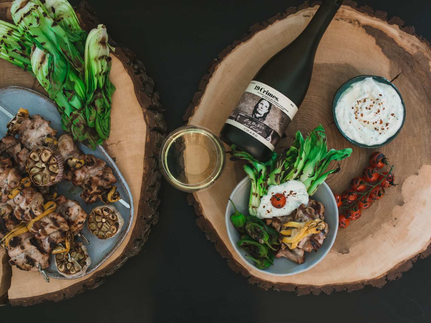 Rikollisen hyvät kanavartaat + viinisuositus