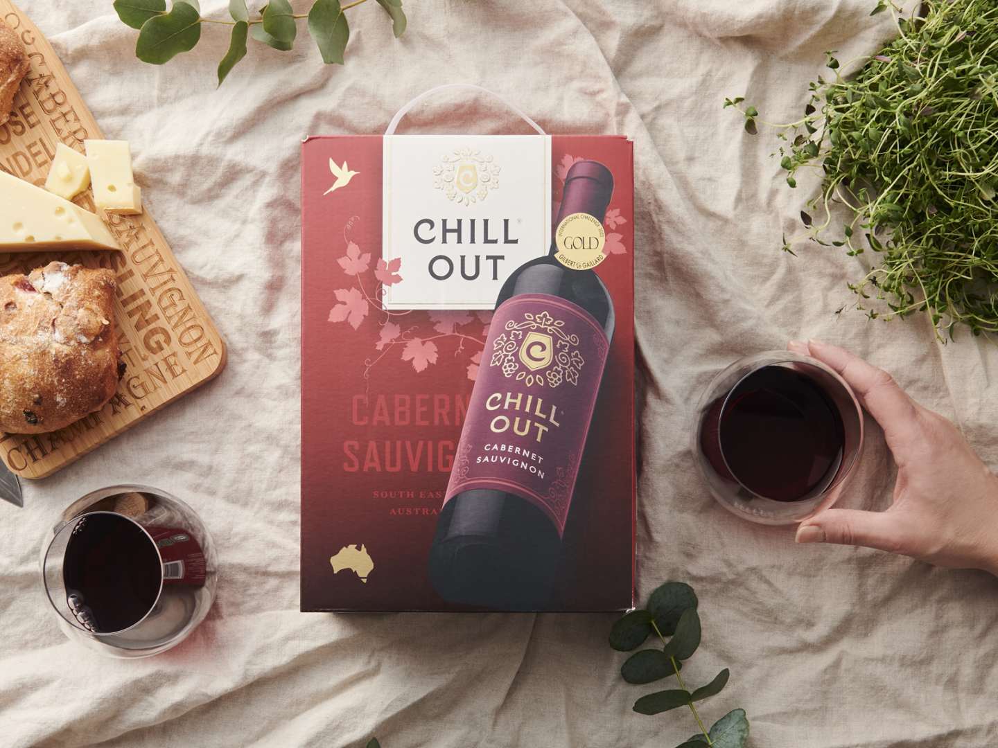 chill out cabernet hanaviini