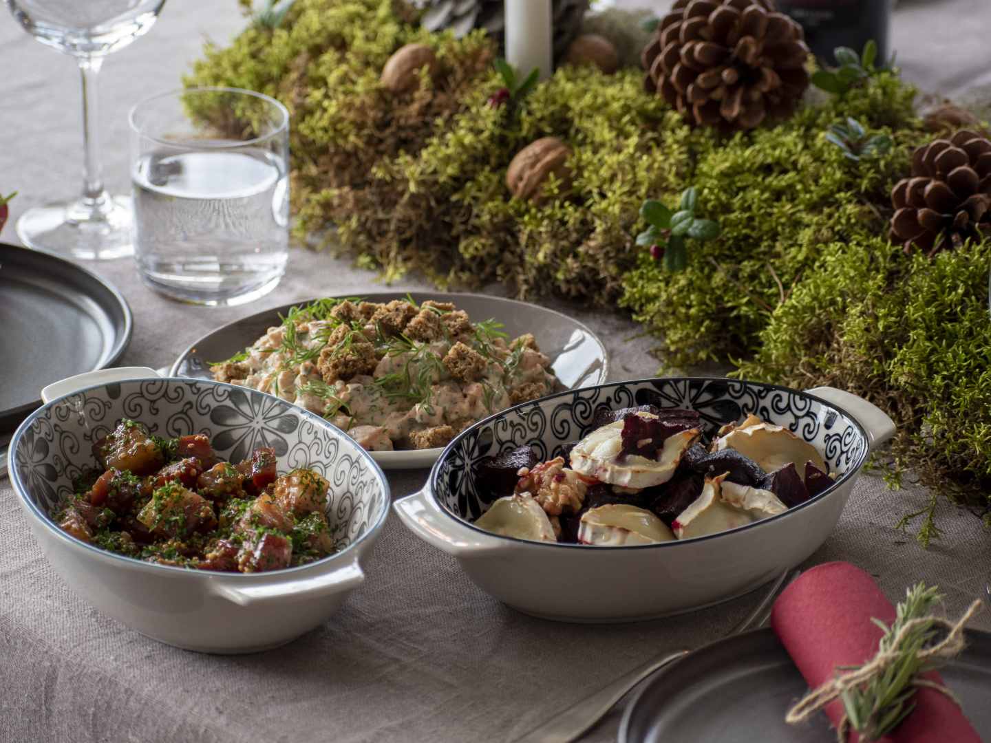 Joulun alkupalapöytä 