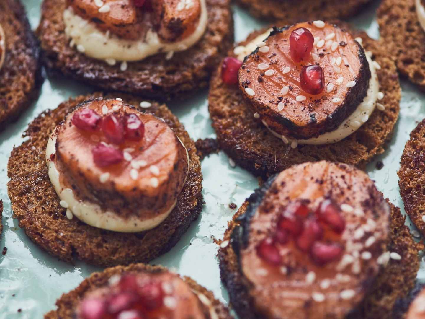 Lohi-sitrusleipäset ja Fresita