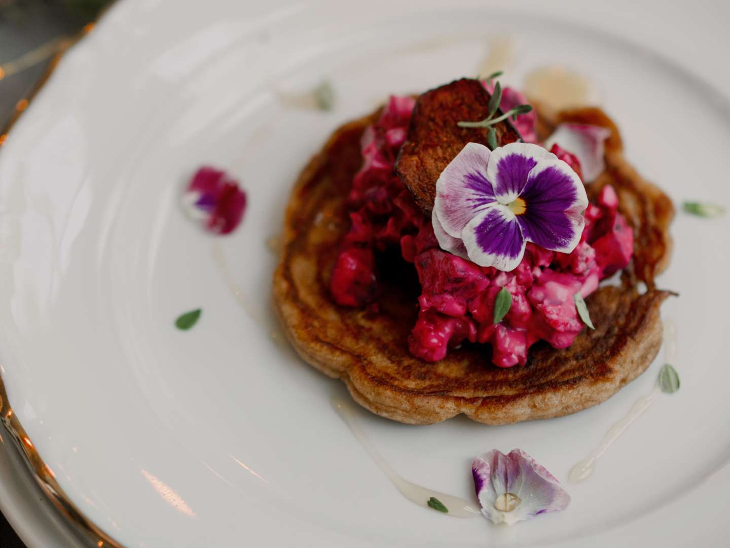 Joulu juhlamenu blinit