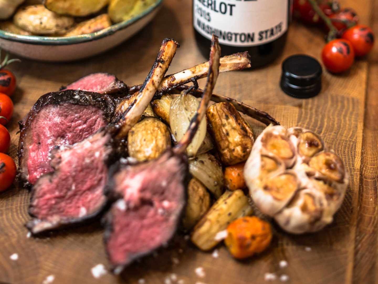 Mausteiset karitsan kareet + viinisuositus