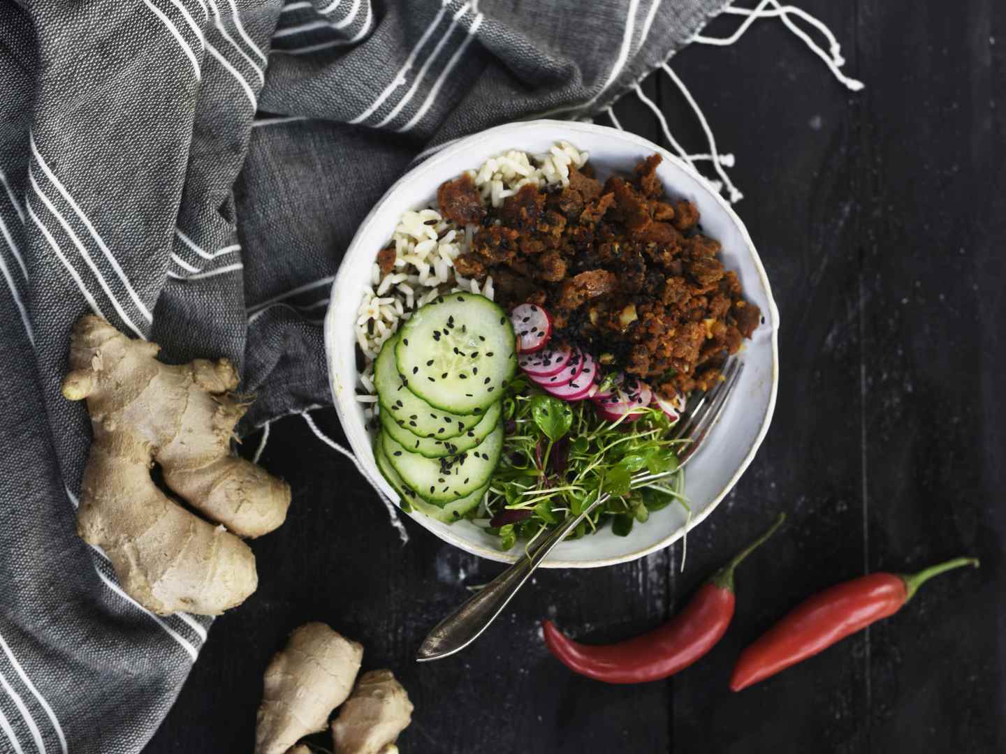 Aasialainen härkiskulho