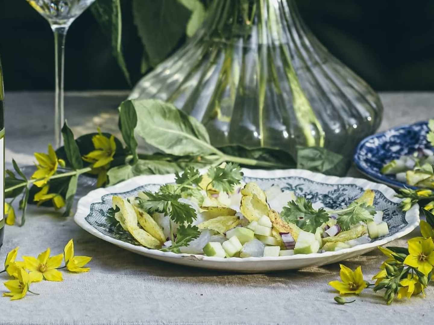 Sitruksinen kuha-omena-ceviche 