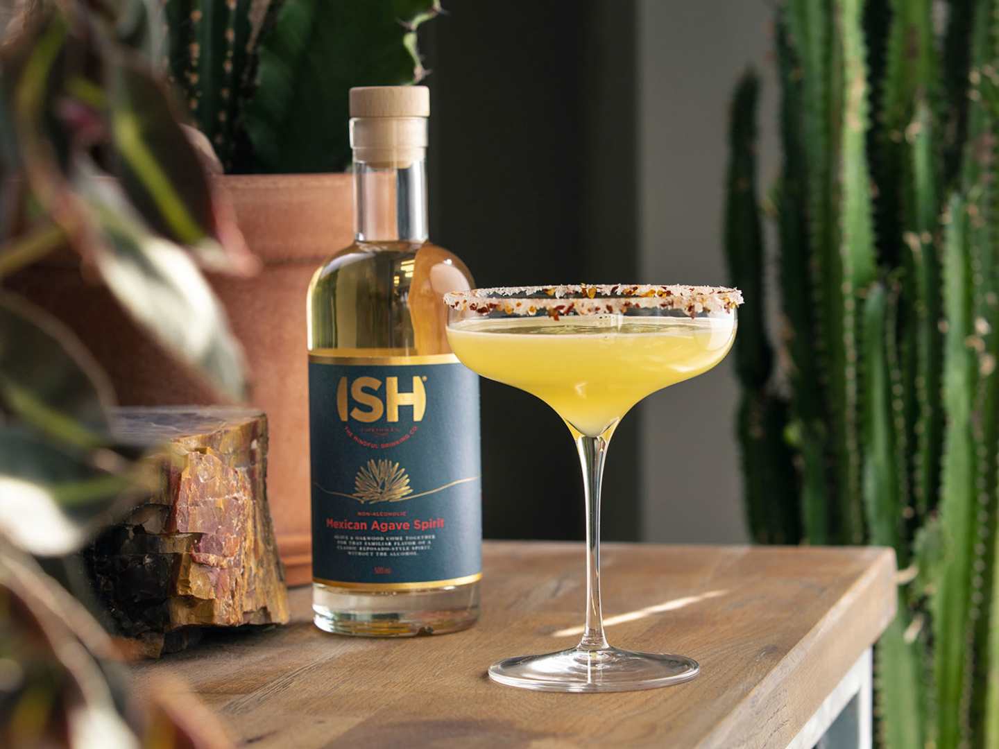 Mindful MargaritaISH alkoholiton drinkki mocktail