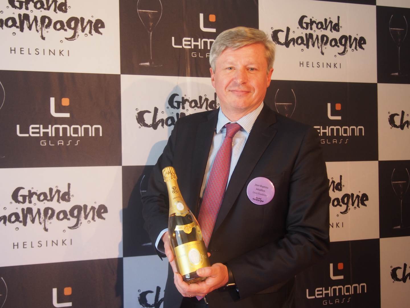 Jean-Baptiste Lecaillon ja Cristal-samppanja