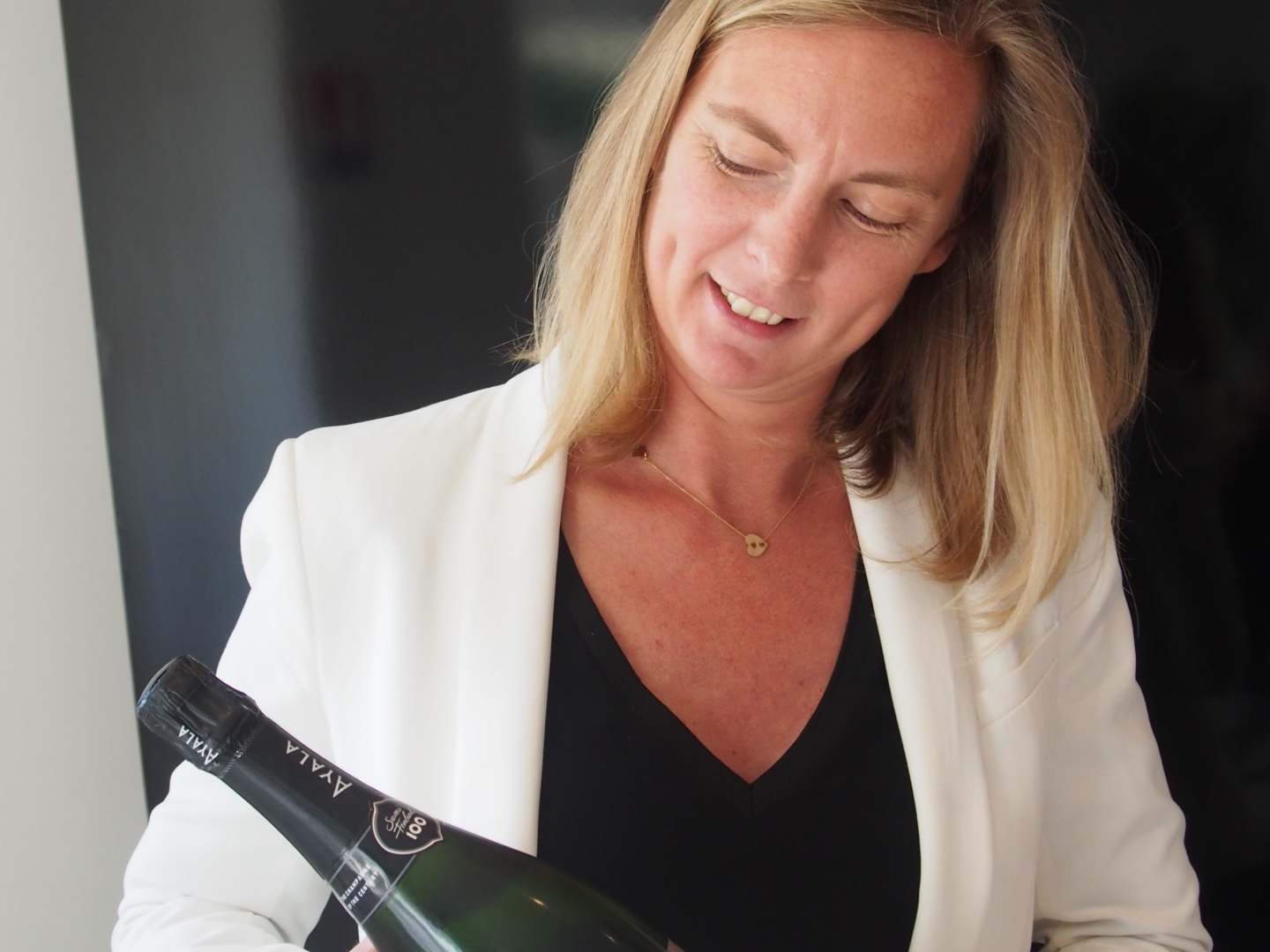 Caroline Latrive – samppanjan kellarimestari