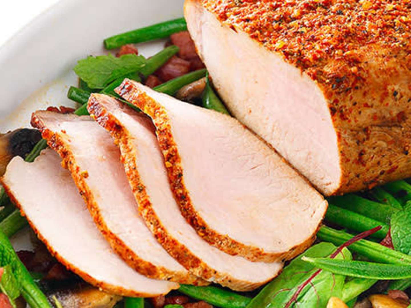 Porsaanfile + viinisuositus