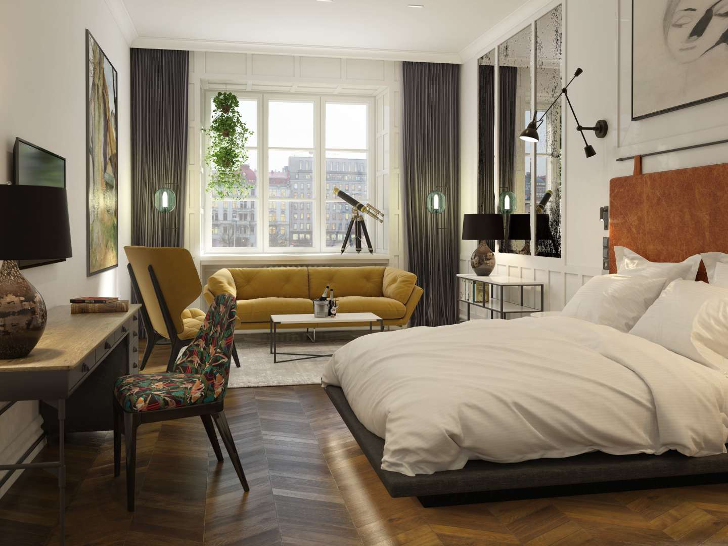 Scandic Grand Central Helsinki superior huone