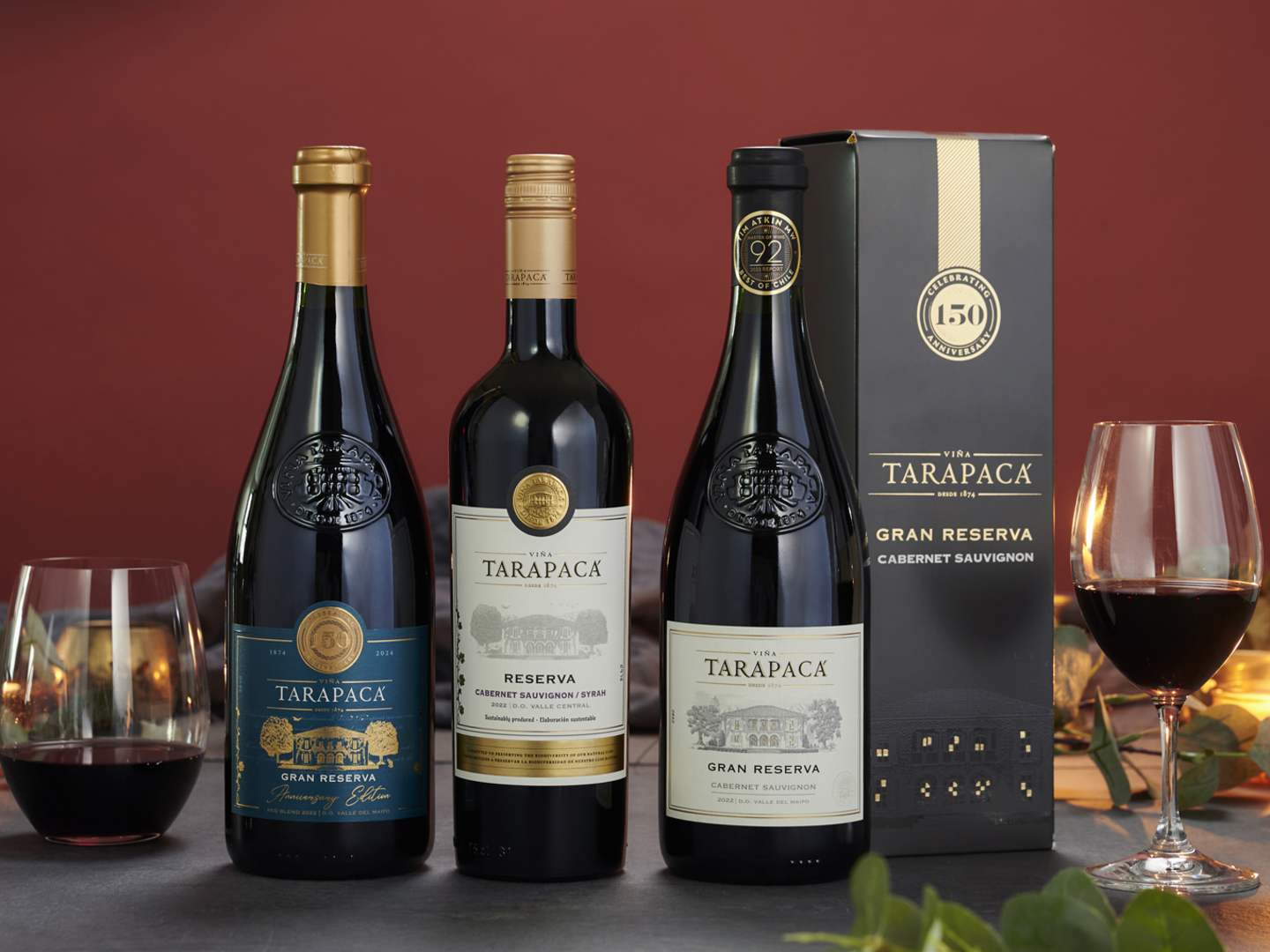 Tarapaca-punaviinejä