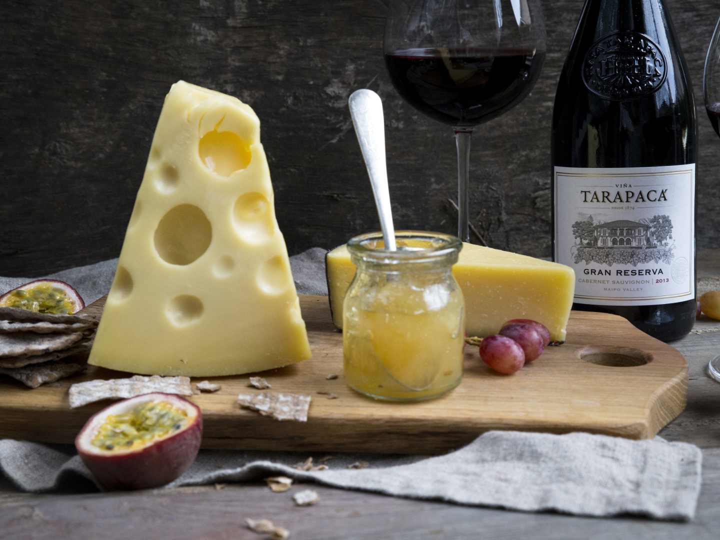 Juustot ja viini - match made in heaven