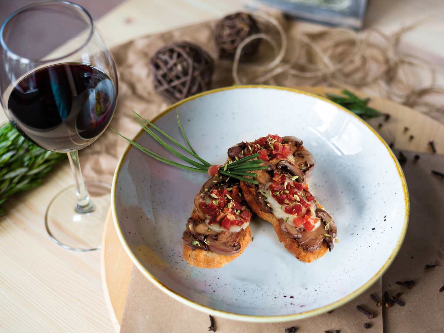 Gratinoidut sienileivät