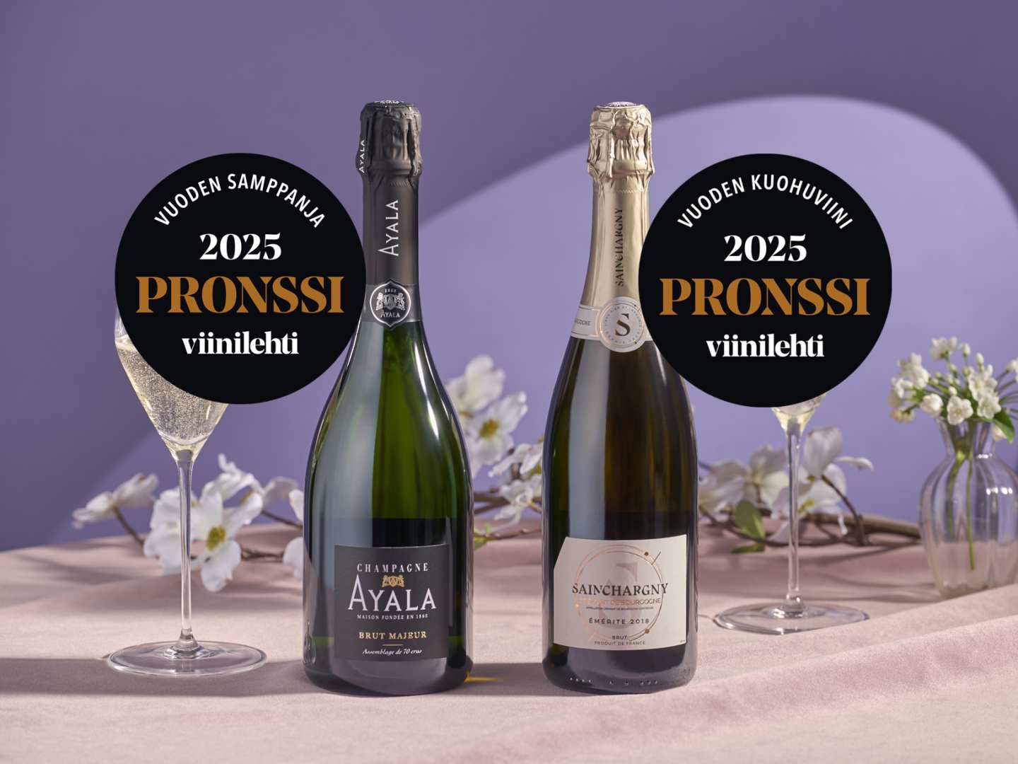 vuoden 2025 kuohuvat mitaleilla