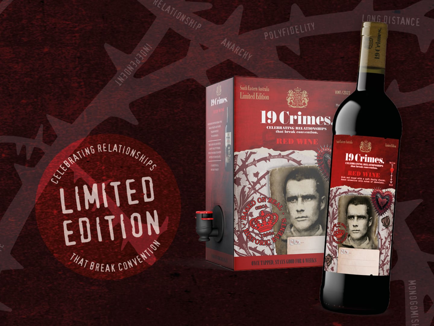 Rouhea 19 Crimes Red Blend Limited Edition | Viinimaa