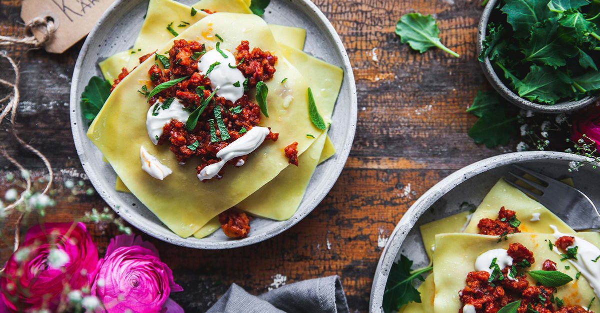 Öppen lasagne - enkel att göra men full av smak | folk o folk