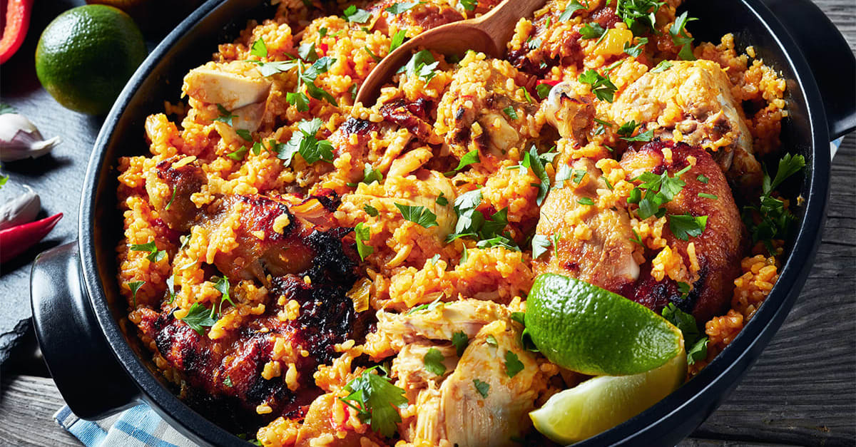 Paella på grillen Folkofolk