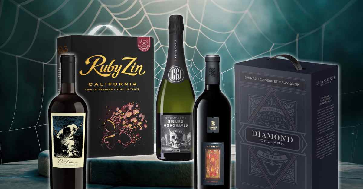 Viner till Halloween - boxar & flaskor | folk o folk