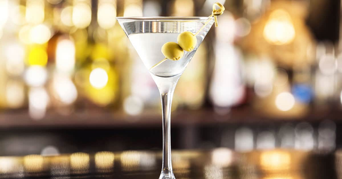 The Seville Smoking Slipper - Dry Martini