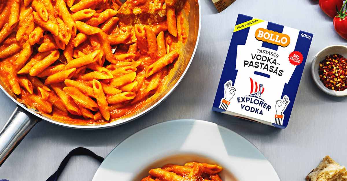 Bollo x Explorer = Den perfekta såsen till din vodkapasta | folk o folk