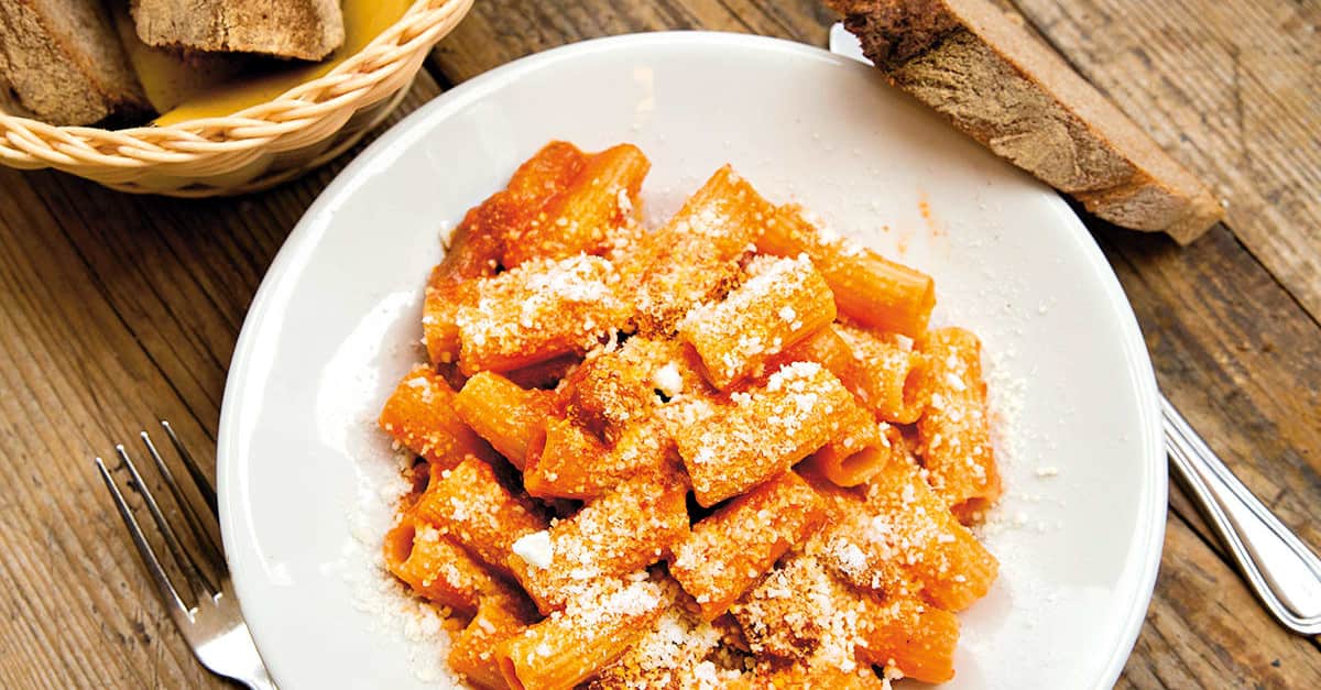 Rigatoni all’amatriciana | folk o folk