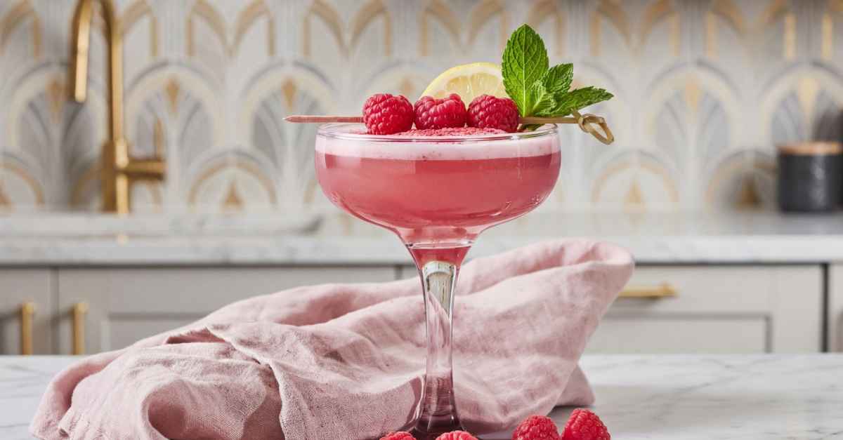Raspberry Sour - enkelt recept på en hallon sour | folk o folk
