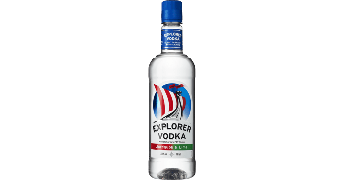 Explorer Vodka Jordgubb lime