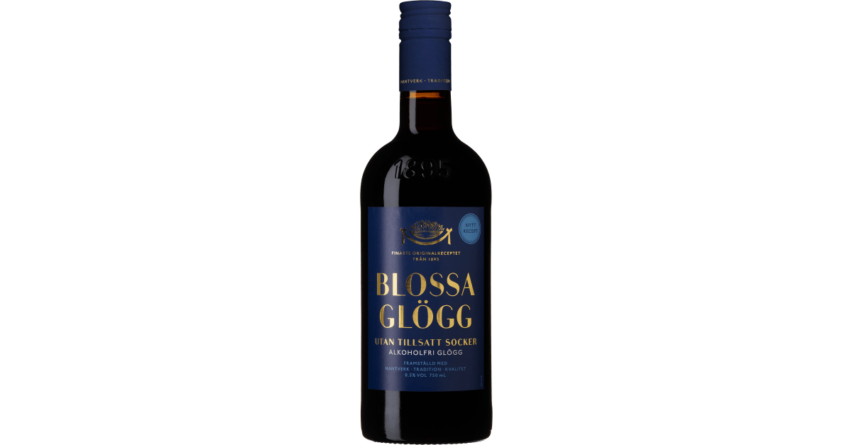 Blossa röd alkoholfri glögg utan tillsatt socker | folk o folk
