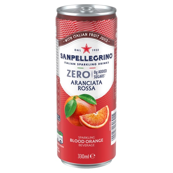 SanPellegrino ZERO Aranciata Rossa 33 cl
