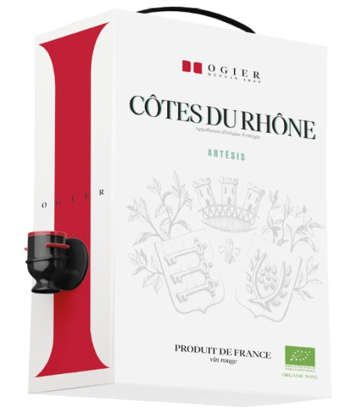 Ogier Artesis Côtes du Rhône Rouge Organic 3 L