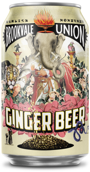 Brookvale Union Ginger Beer 4 % 33 cl